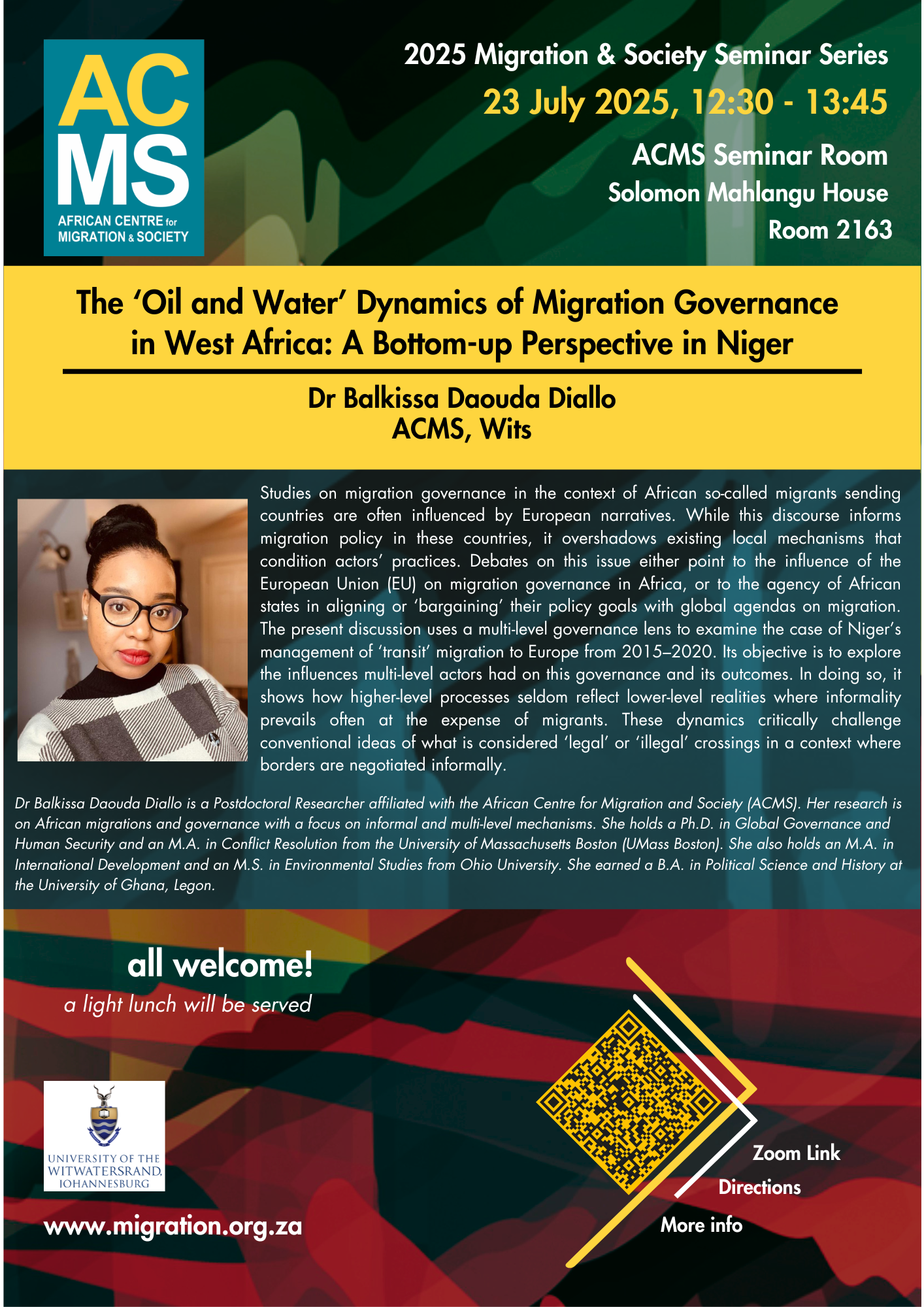 The Oil and Water Dynamics OF Migration Governance The Oil and Water Dynamics OF Migration Governance